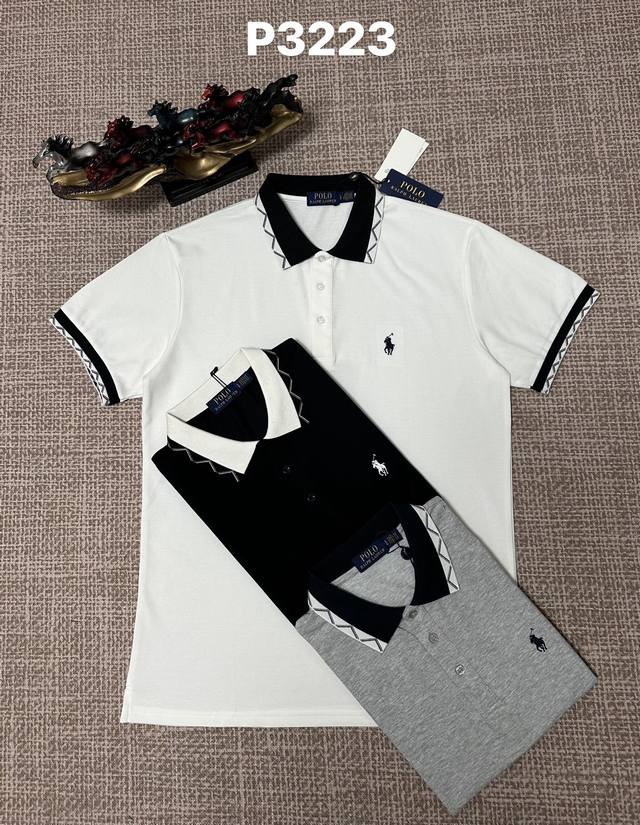 Men's open-front collared shirt, pure cotton fabric, embroidered details, avail