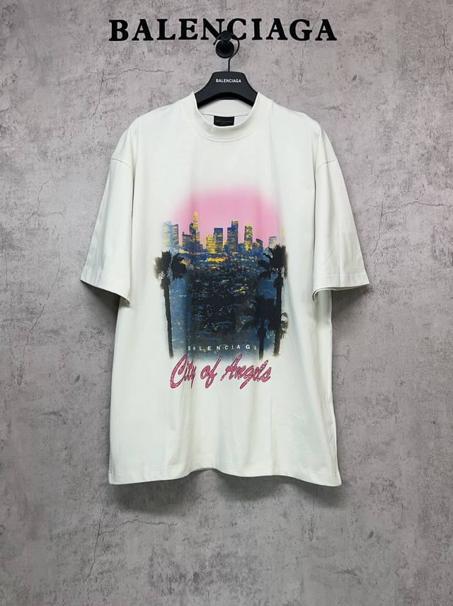 Balenciaga Top-Tier 1:1 Official Quality Los Angeles Angels City Night View Conl