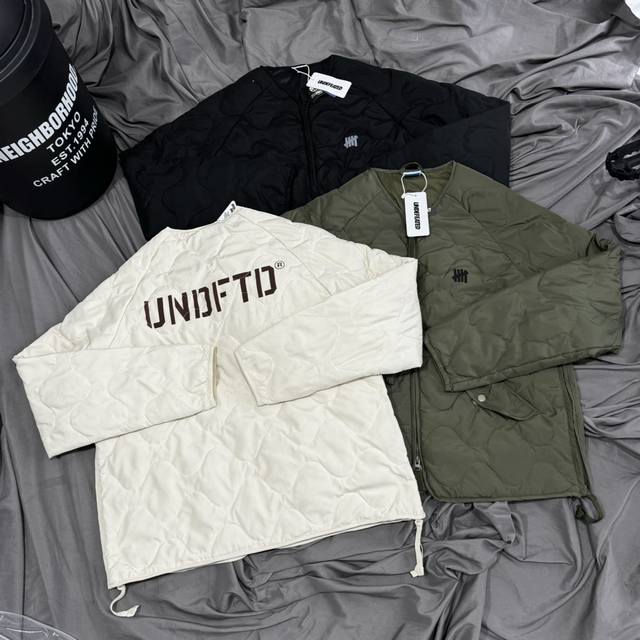 Undefeated Five-Stripe Lightweight Down Jacket Custom-woven and dyed nylon fabri