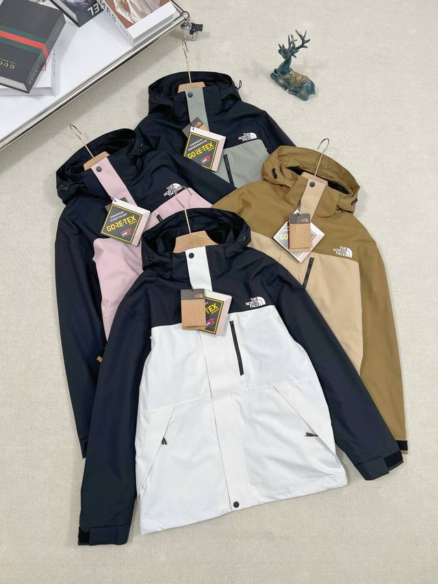 New Arrival Real Shots Unisex Couple Style The North Face 1990 3-in-1 Waterproof