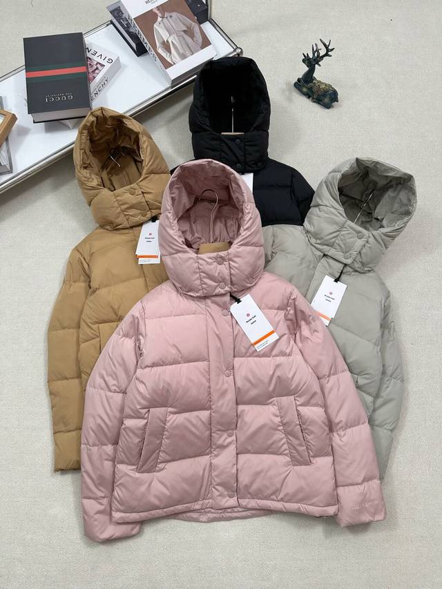 New Arrival Real Shots Lulu Wunderpuff Women's New Down Jacket, Five-Compartment
