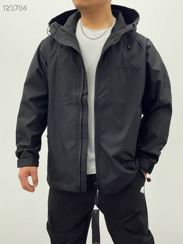 New Arrival Model Photos Top Version Stone Island 25Ss Embroidered Multifunction