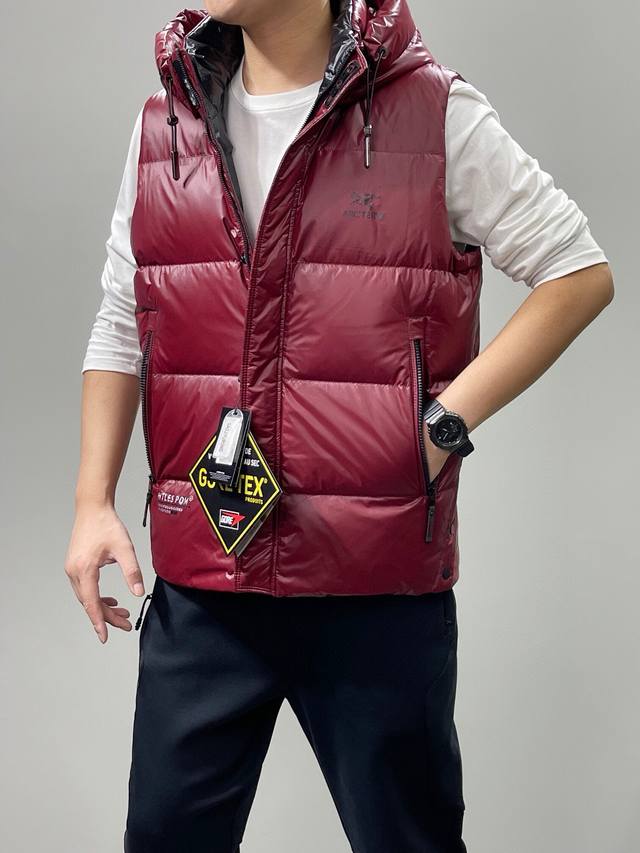 New Arrival Model Photos High-Quality Arcteryx Autumn/Winter Hooded Zipper Paten