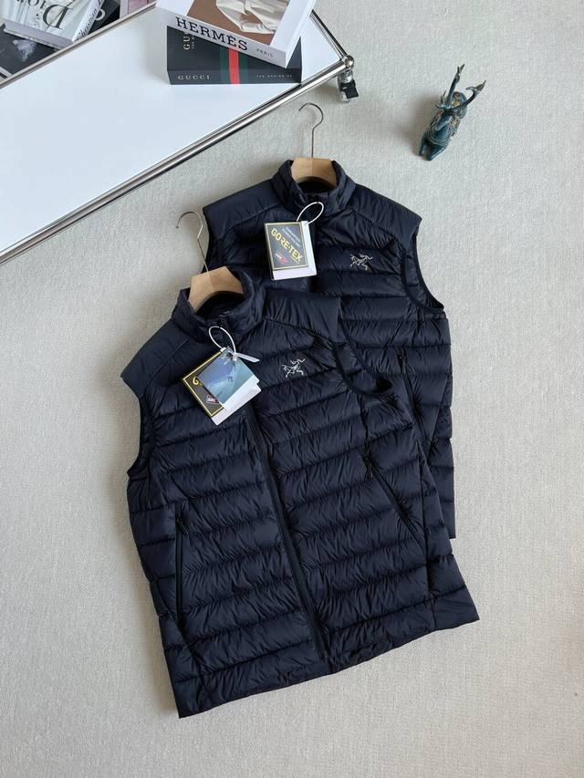 New Arrival Real Shots High-quality Arc'teryx Cerium Vest Warm Men's Stand Colla