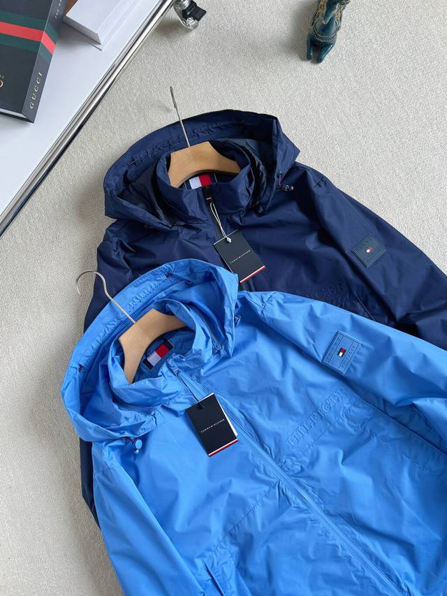 New Arrival Details High-quality Tommy 24Ss weather-sealed windproof and waterpr