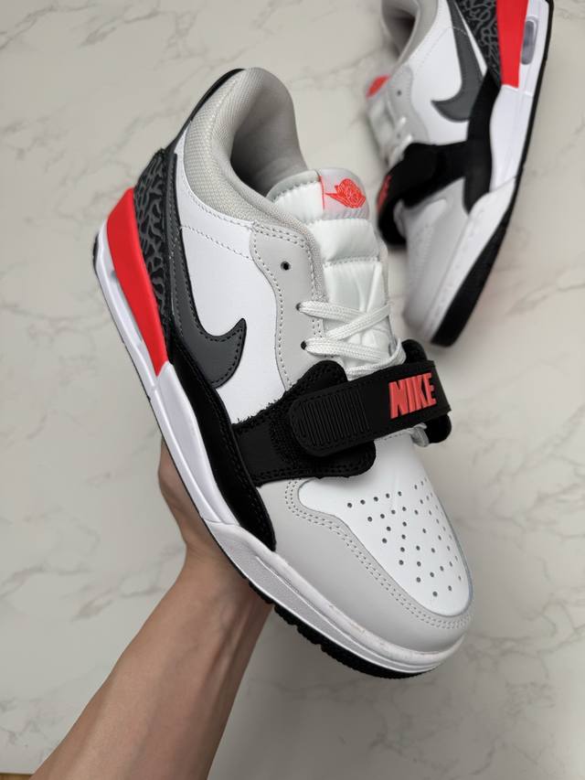 Collaboration Private Air Jordan Legacy 312 features an interwoven design, its