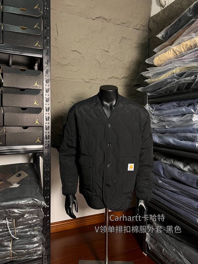 Carhartt V-neck single-breasted cotton coat Original factory order workwear casu