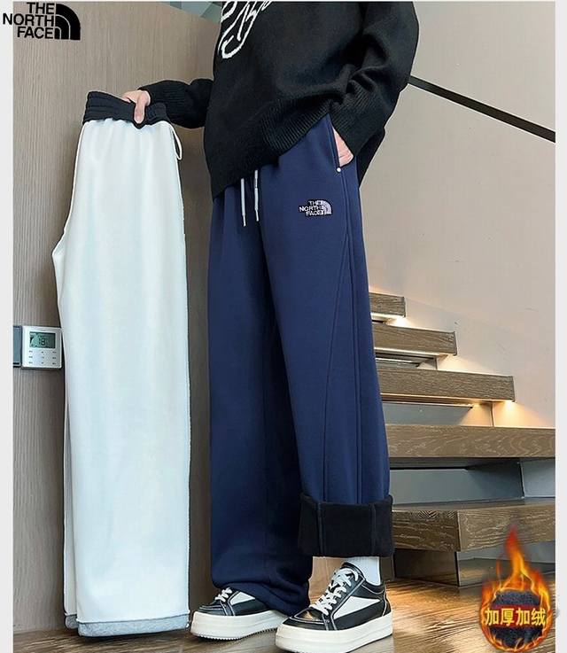 The North Face Winter New Arrival, Unisex Fleece-Lined Thickened Washed Cotton