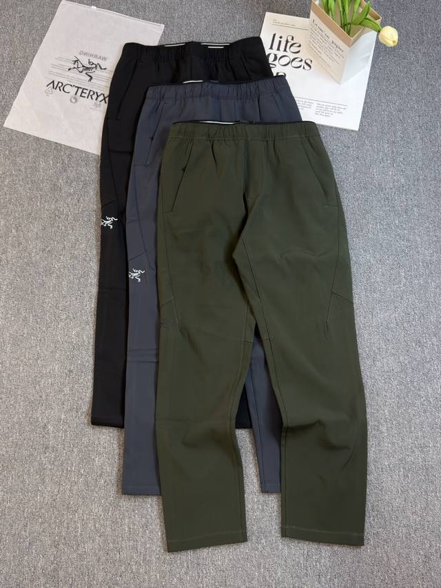 Arc Bird Softshell Pants 2025 Winter New Men's Outdoor Windproof and Warm Fleece