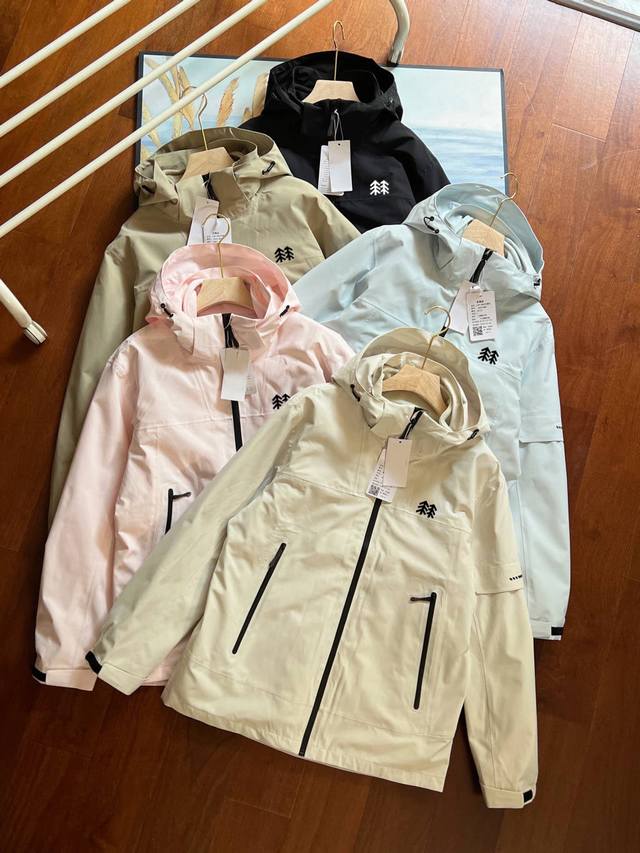 New Kolon-Gore-Tex Waterproof Breathable Softshell Couple 3-in-1 Windbreaker Col