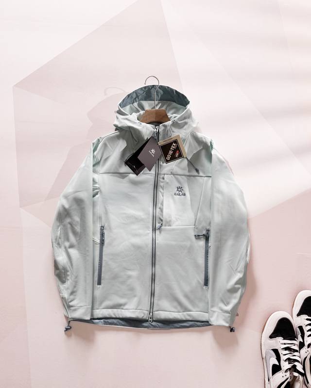 New arrival of Kailas unisex classic hooded softshell fleece jacket. Uses: Outd