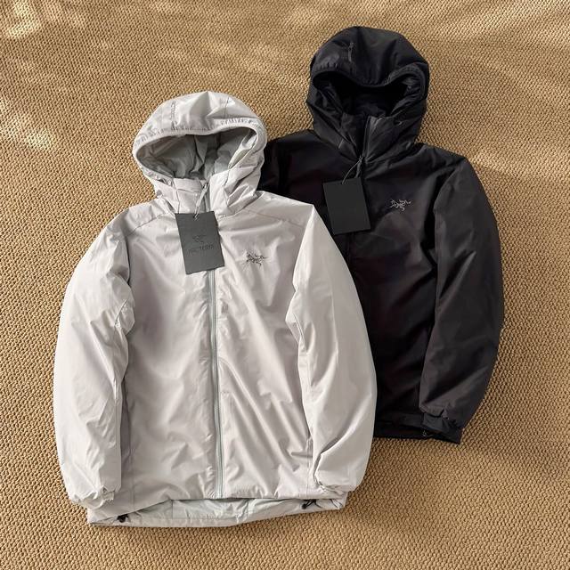 Top-tier Arcteryx Atom Ar Hoody Embroidered Logo Outdoor Durable Lightweight Wat