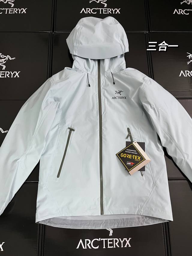 Style No. A14 Arc'teryx Gore-Tex Jacket Outdoor Waterproof Hardshell 3-in-1 Dow