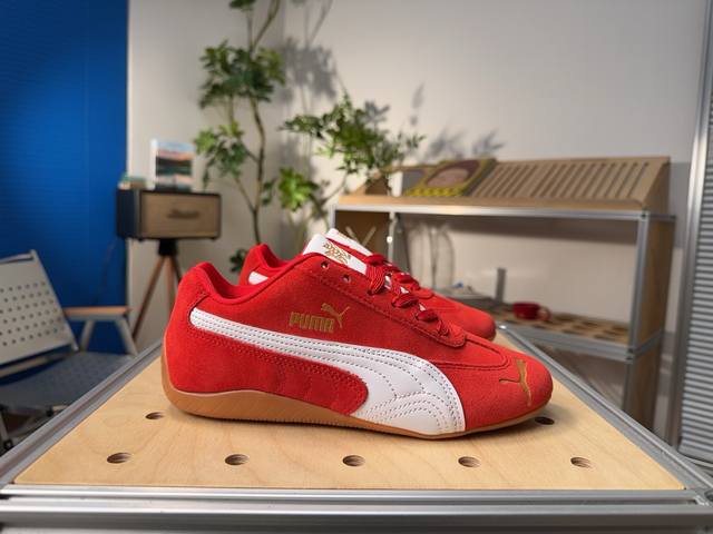 Puma Speedcat OG Domestic Version New Year's Edition Comfortable and Stylish Ra
