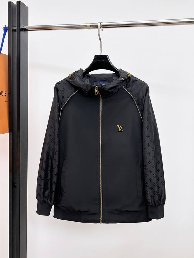 Lv 2026 Spring New Men's Jacket, Original Single-Item with Complete Labels, High