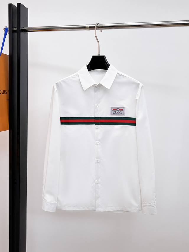 Gucci High-End Casual Series! 2026 Spring New Arrival - Casual Long-Sleeve Shirt