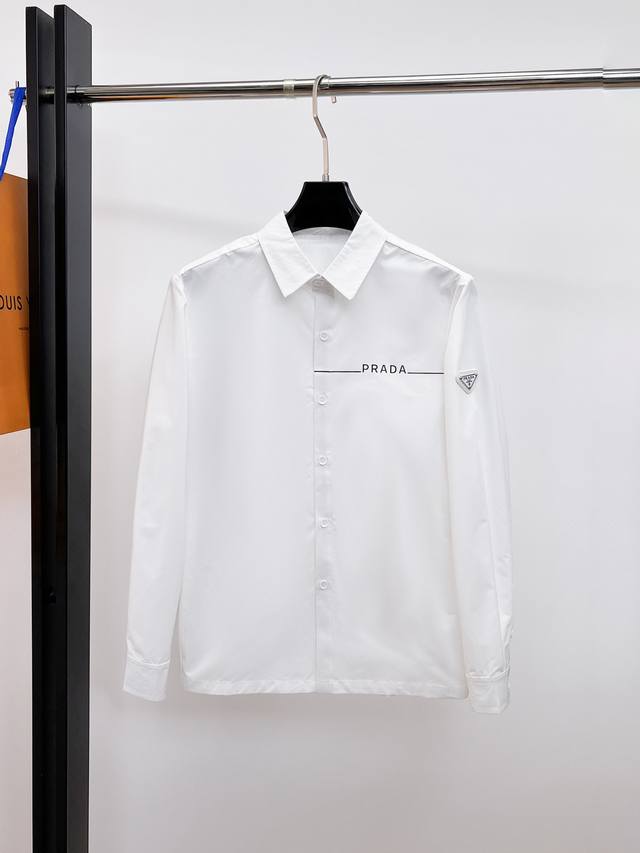 Prada High-End Casual Series! 2026 Spring New Arrival - Casual Long-Sleeve Shir