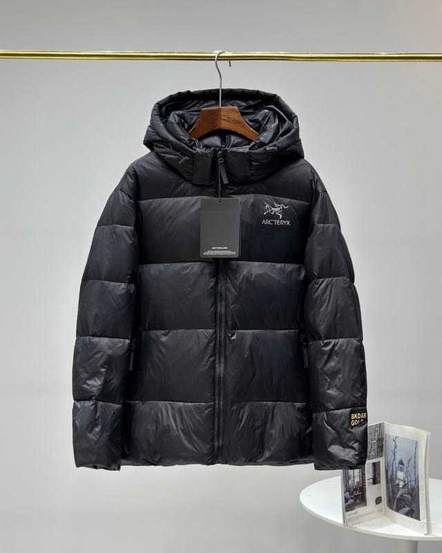 New Arrival: Arc'teryx Black Gold Down Jacket 2025Ss New Outdoor Bird Duck Down