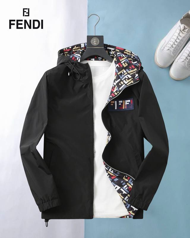 Spring Hot Item! Fendi Reversible Jacket, 2026 Spring New Arrival. A runway piec