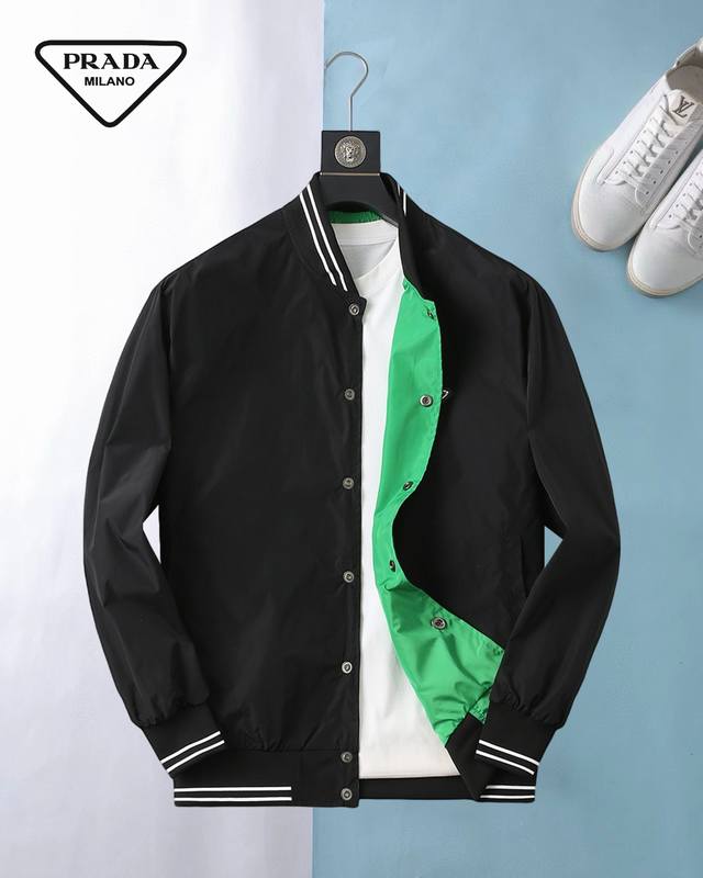 Spring Hot Item! Prada Reversible Jacket, 2026 Spring New Arrival. A runway piec