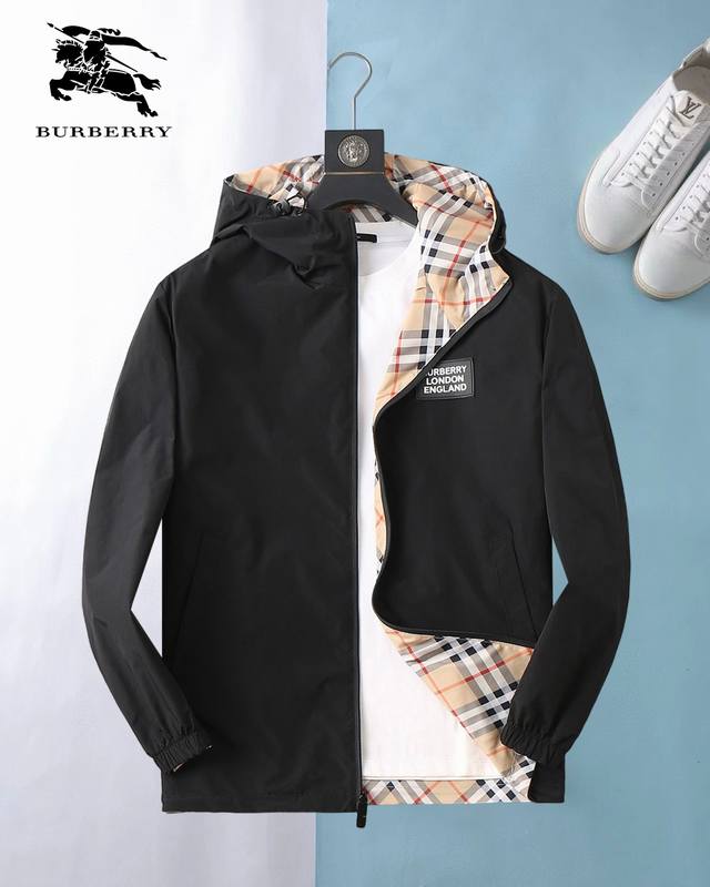 Spring Hot Item! Burberry Reversible Jacket, 2026 Spring New Arrival. A runway p