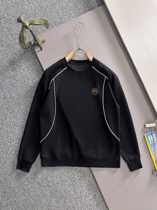Exclusive First Release of 25Ss Autumn/Winter New Crew Neck Sweatshirt Long Slee