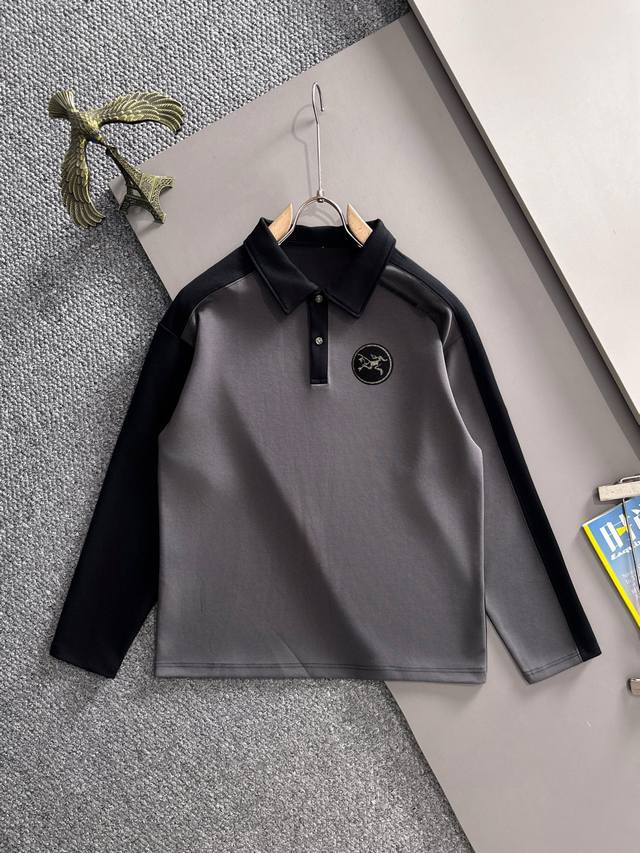 Arc'teryx Exclusive First Release 25Ss Autumn/Winter New Lapel Sweatshirt Long