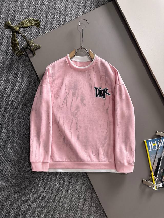 Dior Exclusive First Release 25Ss Autumn/Winter New Long-Sleeved Sweatshirt, Un