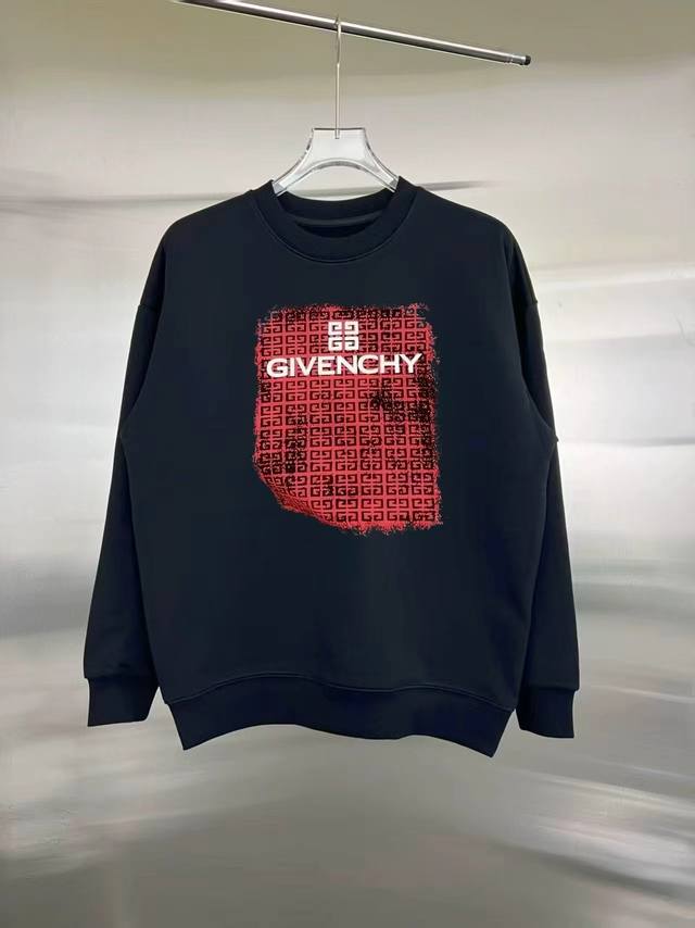 Style: Givenchy Long-Sleeve Sweatshirt Fabric: 450g 100% Cotton Ribbing: 420g S