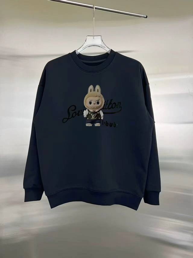 Style: Louis Vuitton Long-Sleeve Sweatshirt Fabric: 450g 100% Cotton Ribbing: 4