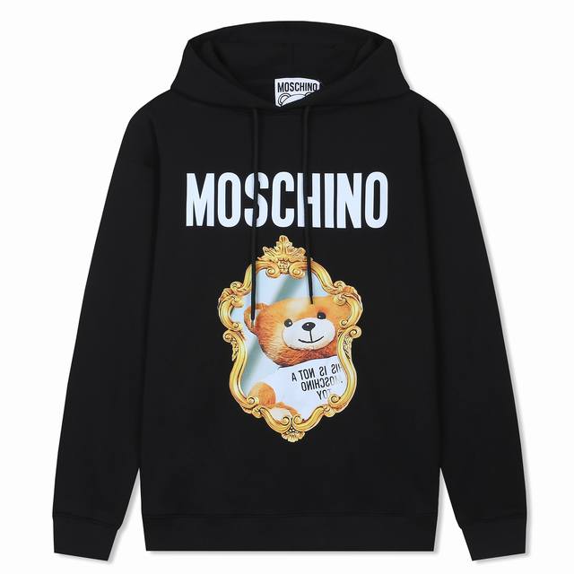 Moschino 24Ss New Trendy Classic Sweatshirt, exquisite tailoring, high-quality c