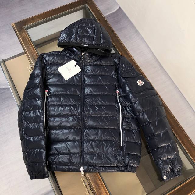 Mon*Cler Latest Store Update! Galion Hooded Down Jacket with Straight Cut and Sq