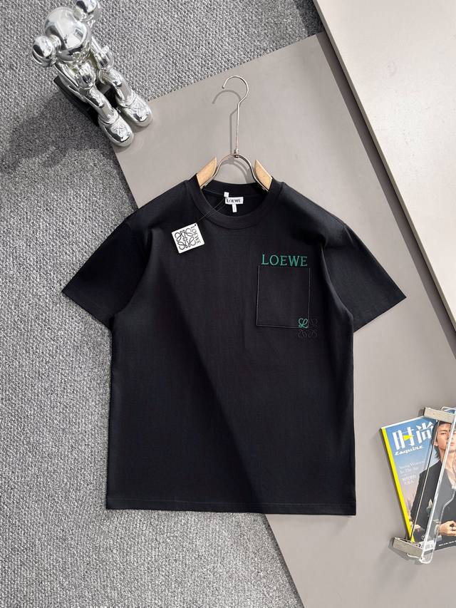 Loewe 2026 New Short-Sleeve T-Shirt, a must-have for men and women's everyday co