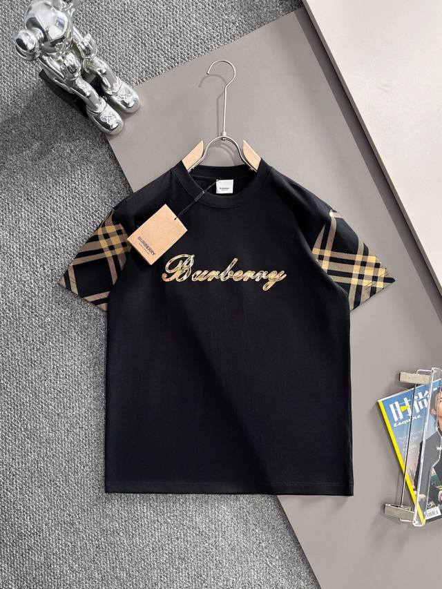 Burberry 2026 New Short-Sleeve T-Shirt, a must-have for men and women's everyda