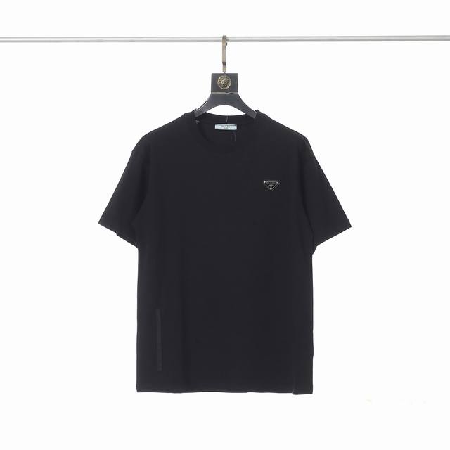 2026 New Prada Short-Sleeve Crew Neck T-Shirt 280G Pure Cotton - Perfect feel an