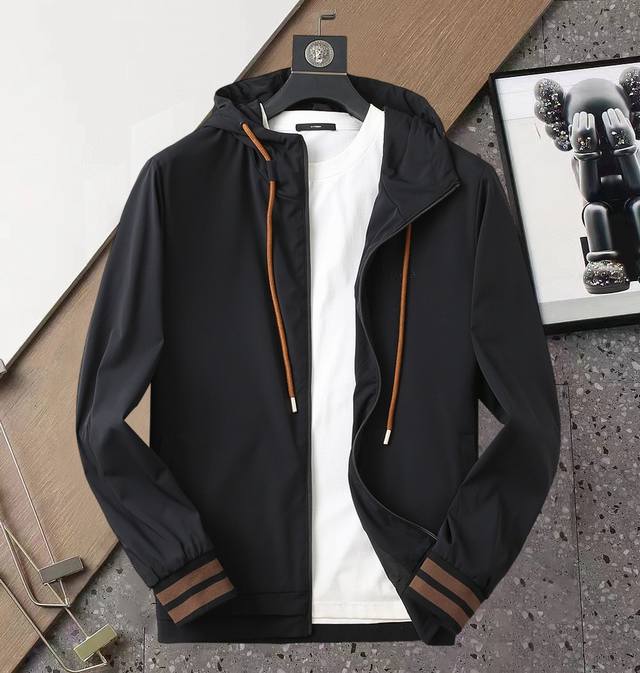 Zegna 2025 Fall New Arrival Jacket. A runway piece in perfect condition, comfor