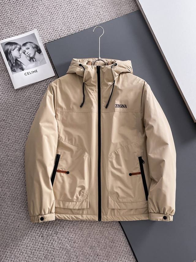 Zegna 2025 Autumn/Winter New Down Jacket, Original 1:1 Custom Made, All Hardwar