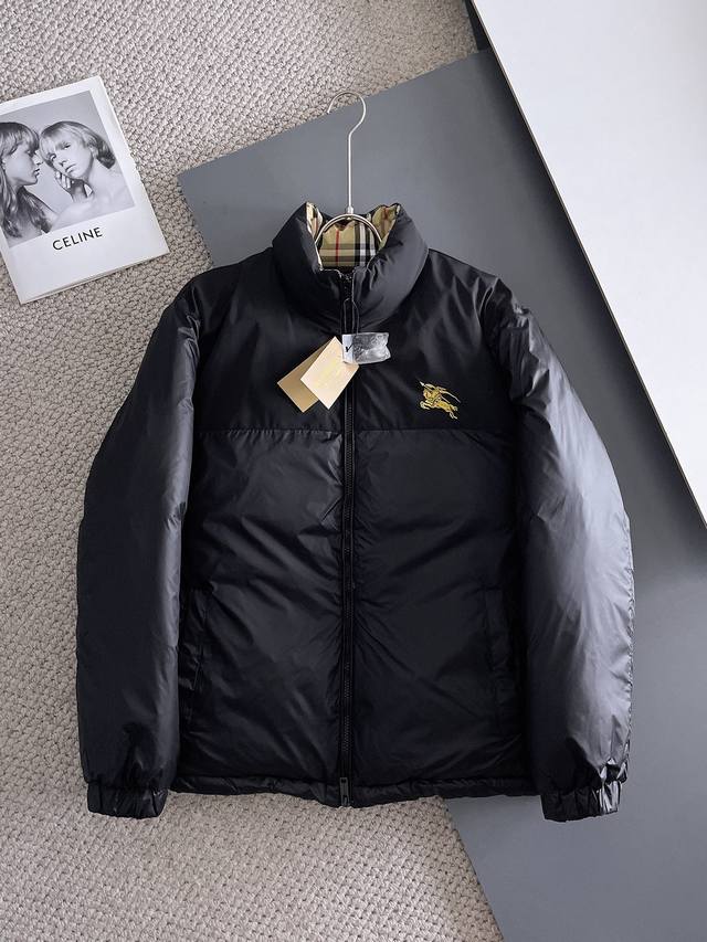 Burberry 2025 Autumn/Winter New Down Jacket, Original 1:1 Custom Made, All Hard