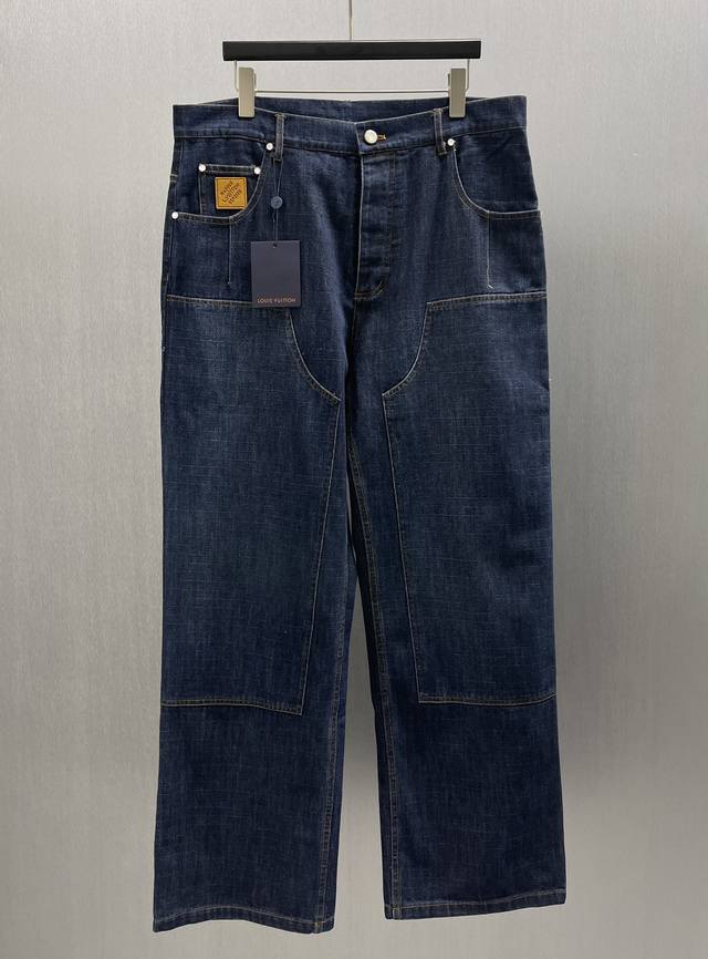 Lu Washed Denim Jeans Size: S-XL These jeans are from the Fall/Winter 2025 runwa