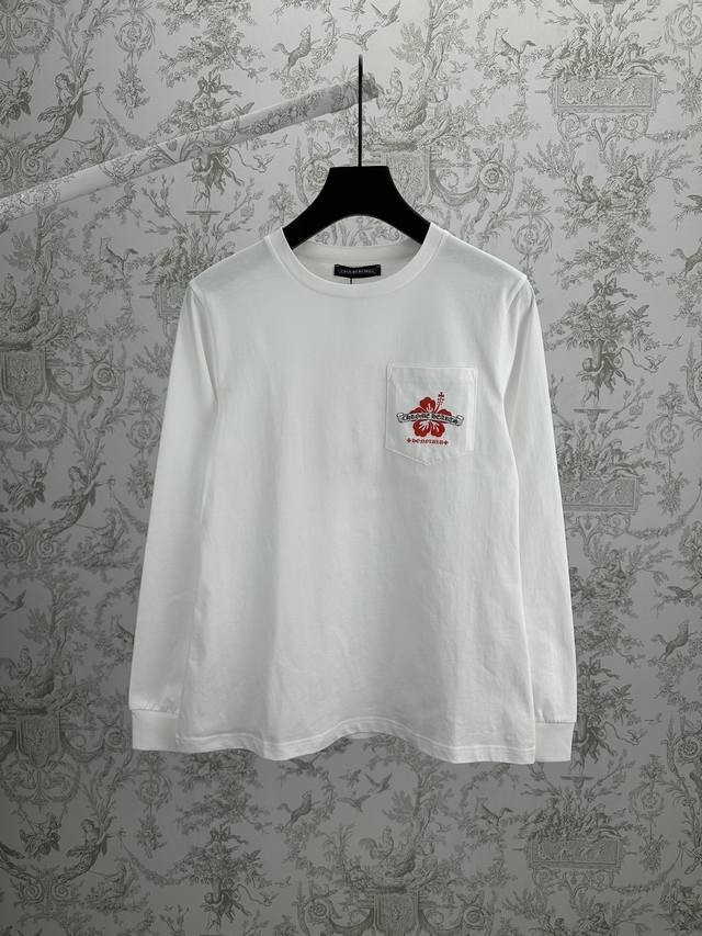 Chrome Hearts 25Ss New Crew Neck Long Sleeve with Appliqu