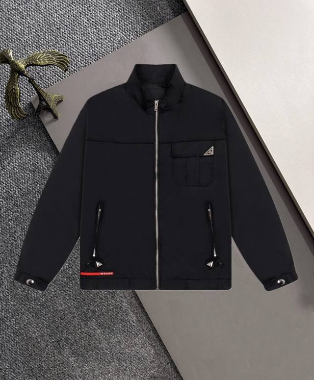 Prada SS Autumn New Arrival Official Website Same Style Jacket, High-end Versio