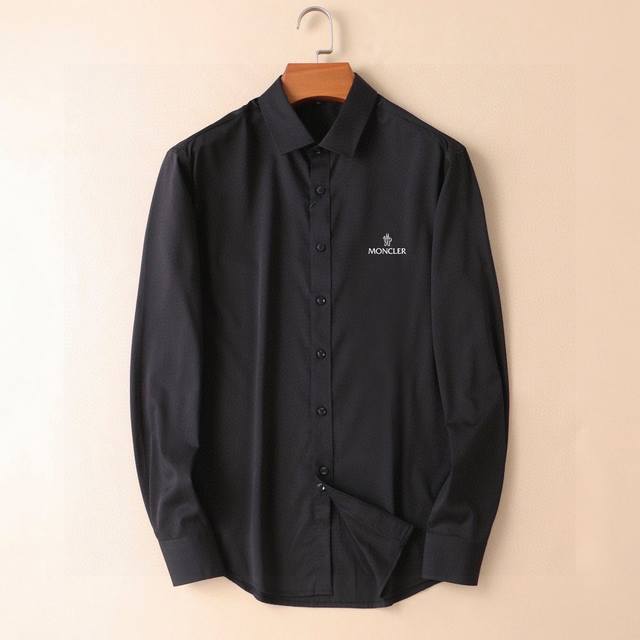 Moncler Men's Long-Sleeve Shirt (All Seasons). A Hong Kong import, sold on the