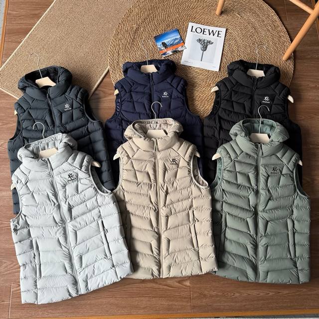Kaijia 5000Gt Down Cotton Vest | Price-Performance Ratio Warning Black Blue Gray