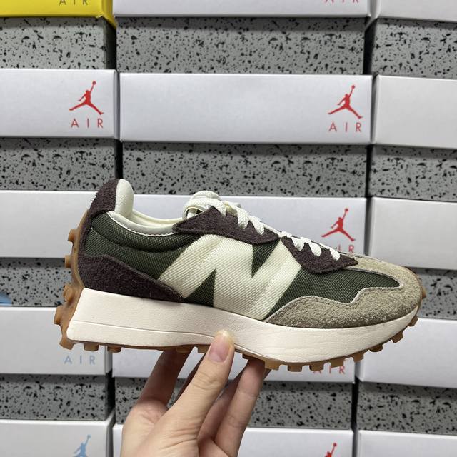 M Nb New Balance Nb327 series retro casual sports running shoes Ws327Cob Size: 3