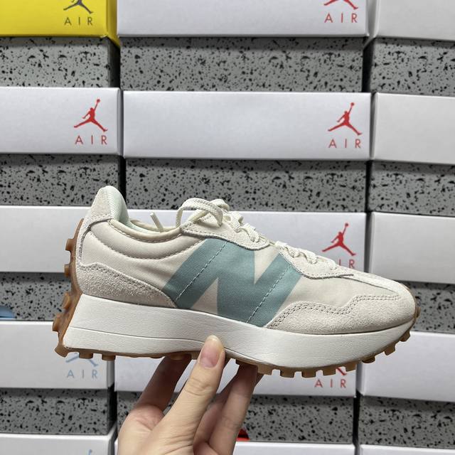 M Nb New Balance Nb327 series retro casual sports running shoes Ws327Hg1 Size: 3