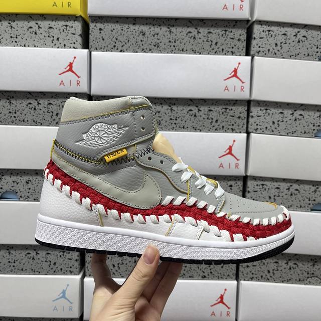 Genuine Union X Nike Air Jordan 1 High AJ1 High-Top Casual Sneakers Fd2565 007