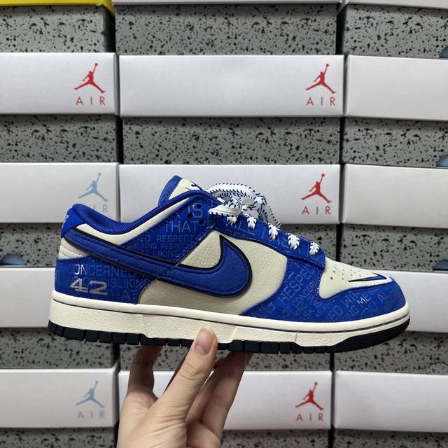 S2# Nk Dunk Low 75th Anniversary Blue Robinson Dv2122 400 Size: 36 36.5 37.5 38