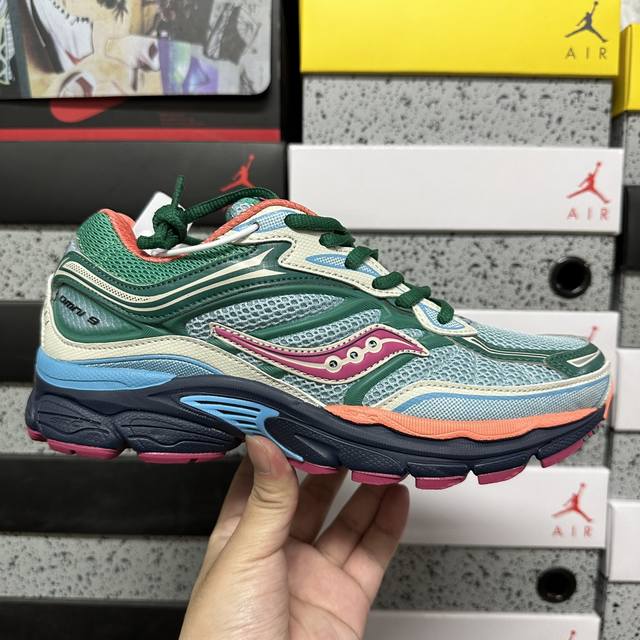 Yo version Saucony Pro Grid Omni9 series running shoes S61037-3 Size: 36-45