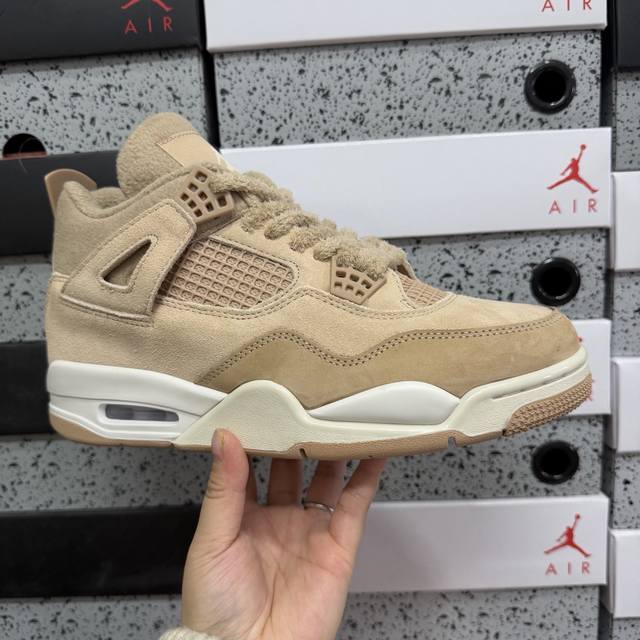 E Jordan Air Jordan 4 Retro Khaki Brown Hv0823 200 Sizes: 36 36.5 37.5 38 38.5 3