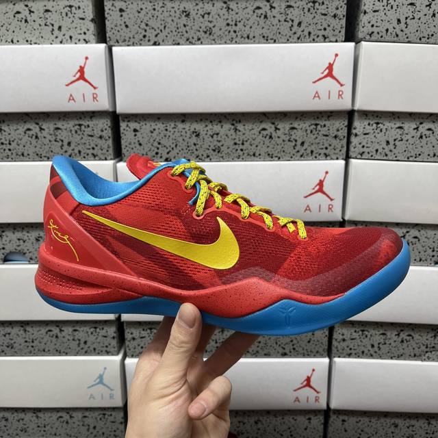 Gx Nike Kobe 8 Protro Year Of The Horse Afiet Comfortable Lightweight Low-Top Ba